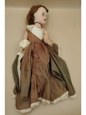 Vintage 1950s American Character Sweet Sue Walker Doll Gown Sleep Eyes Hard 18"